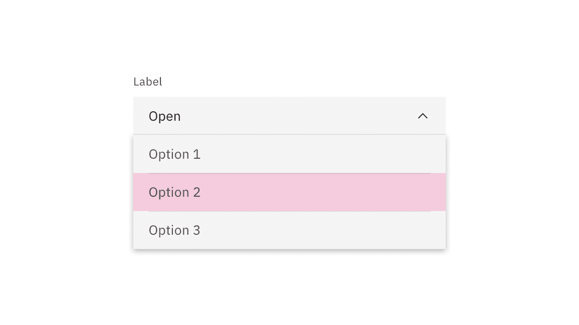 Fixed dropdown menu option click target.